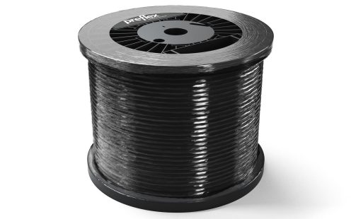 Preflex UVS Haspel zwarte buis transparante folie 