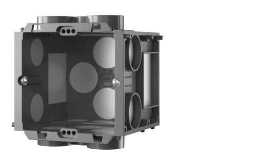 Boîte d'encastrement etanche a l'air - profondeur 65 - avec vis - B65+