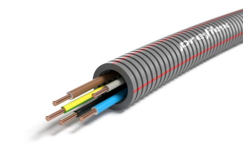 Preflex H07V-U 5G2,5 V/J BL MA NO GR-Eca