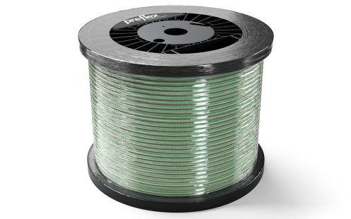 Preflex SAFE Bobine gaine verte ligne rouge