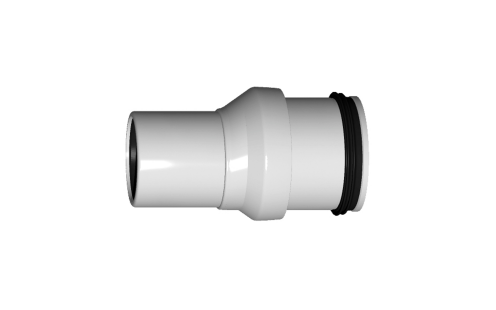 PP reducer 50x40mm white smartline