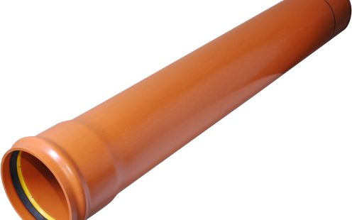 PVC smoth sewage pipe SN8 RB