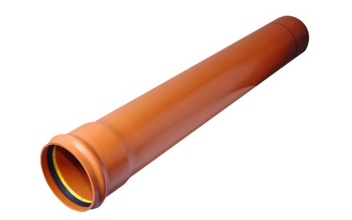 PVC smoth sewage pipe SN8 RB