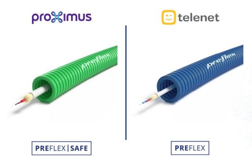 preflex met glasvezelkabel