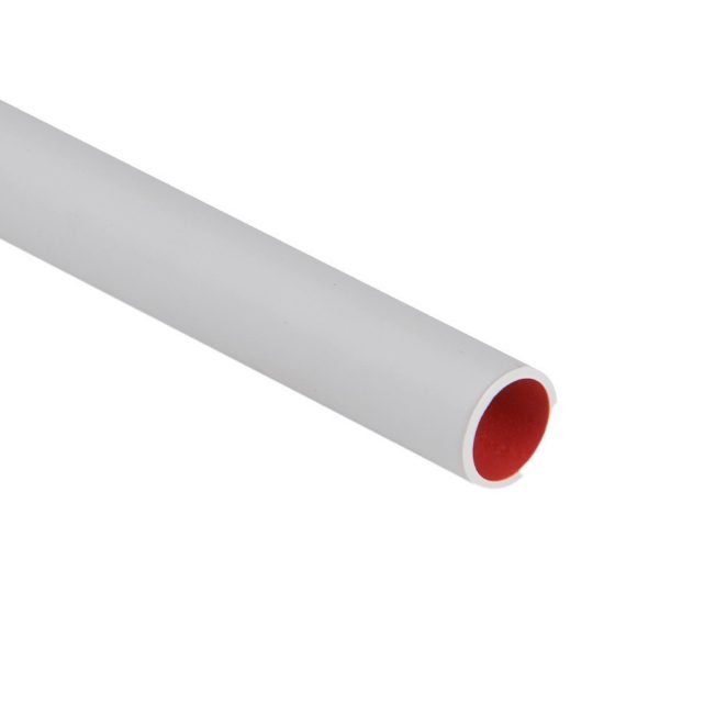 PVC electro Polivolt 750N RAL7035 LF red