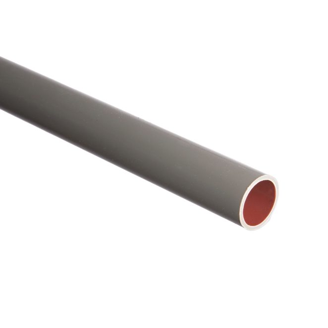 PVC electro Polivolt 750N RAL 7037 LF red