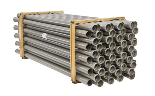 PVC Spigot socket grey