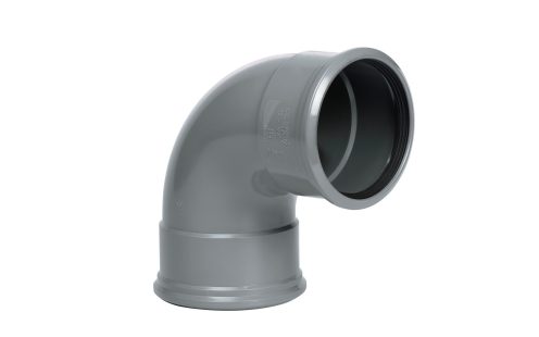 PVC Bocht 87° 30' MM buitenriolering