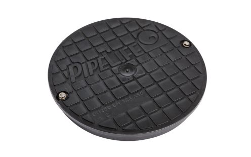 PP Manhole cover black 315