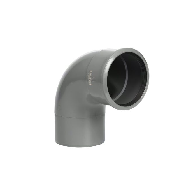 PVC Bocht 87° 30' MS buitenriolering