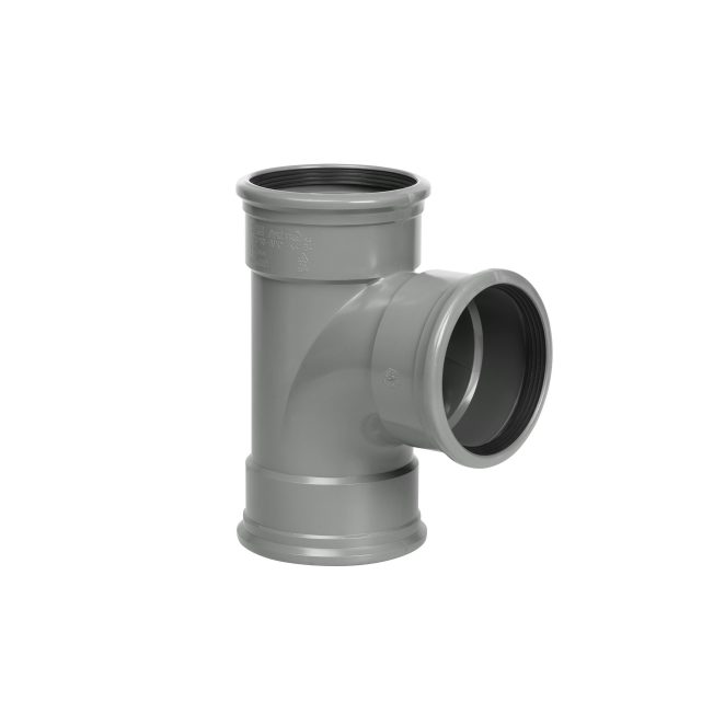 PVC Reductie T 87° 30' MM buitenriolering