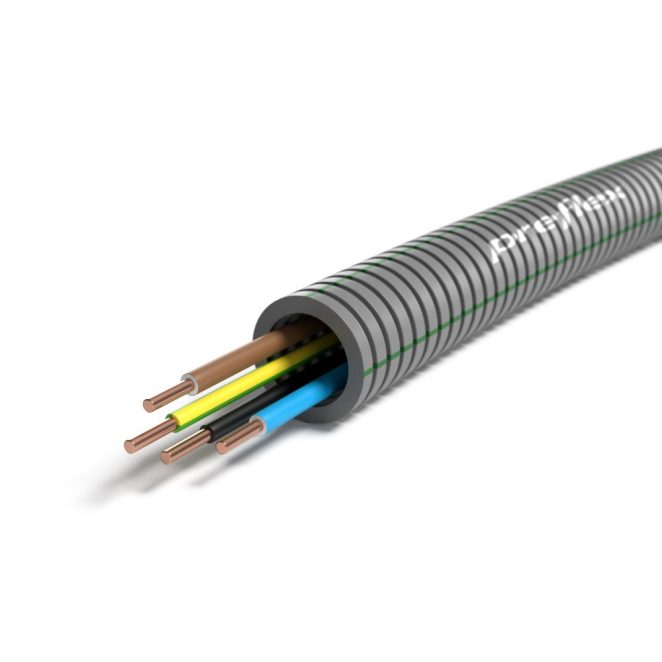 Preflex H07V-U 4G1,5 G/G BL BR ZW-Eca