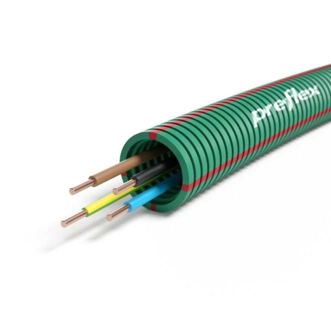 Preflex H07Z1-U 4G2,5 G/G BL BR ZW-Cca