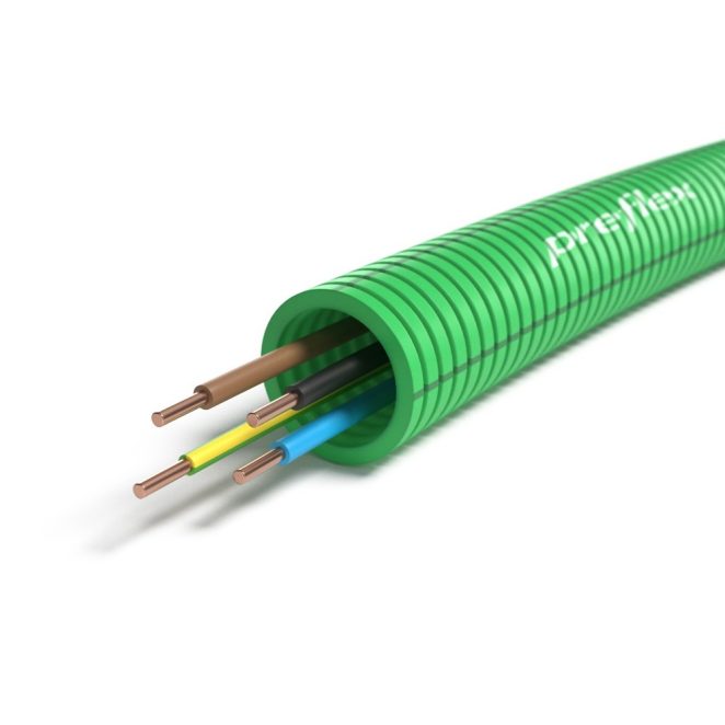 Preflex H07Z1-U 4G1,5 G/G BL BR ZW-Cca