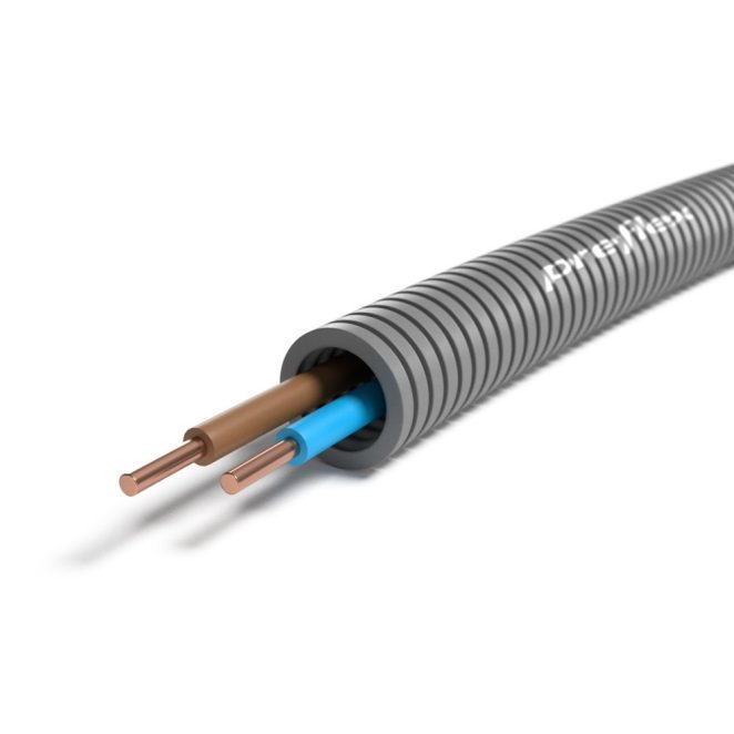 Preflex H07V-U 2x4 BL BR-Eca