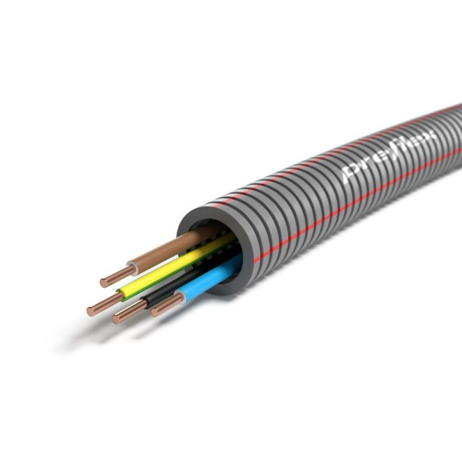 Preflex H07V-U 4G2,5 G/G BL BR ZW-Eca