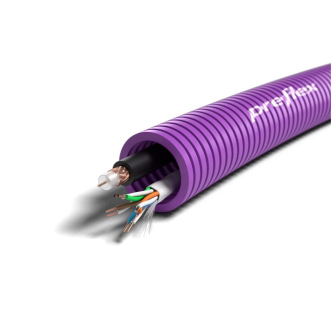 Preflex COAX Telenet/VOO indoor -Cca +UTP CAT5E-Eca