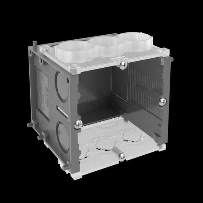 Boîte d'encastrement - profondeur 65 - 4 Vis - B65V4