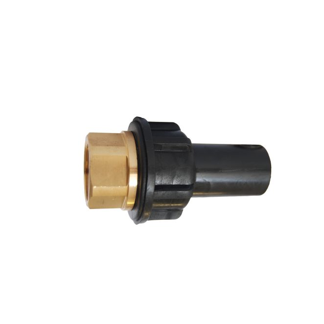 PE Adapter PE-brass sleeve spigot (MS)