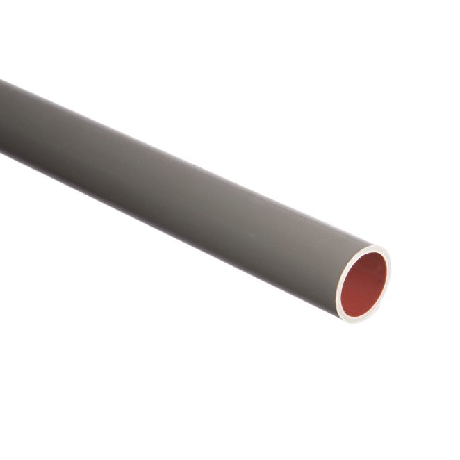 PVC electro Polivolt 750N RAL 7037 LF red