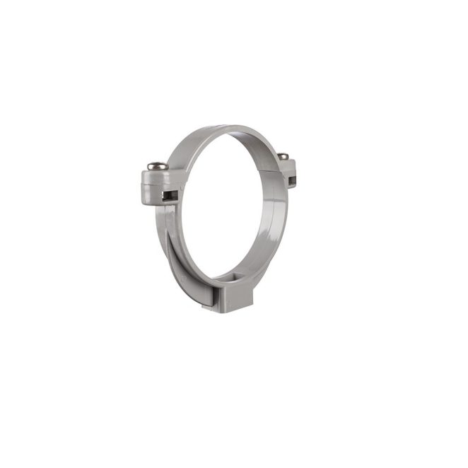 PVC Fixo beugel grijs (zonder pin) buitenriolering