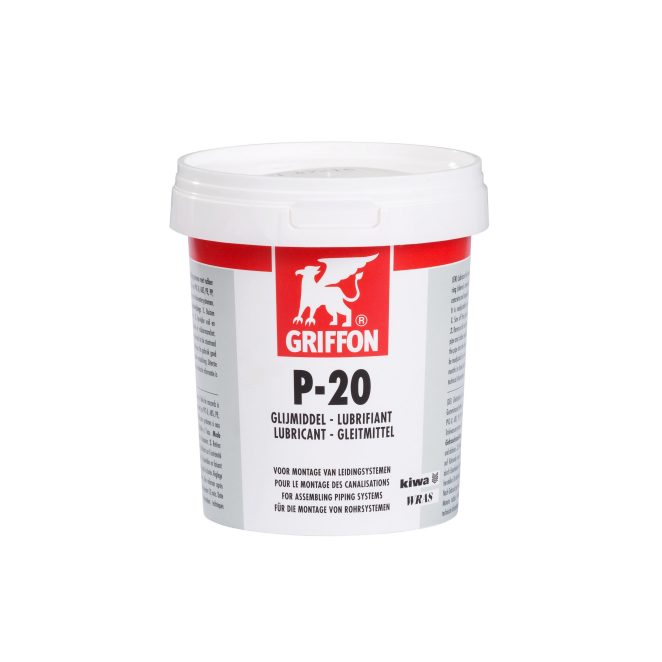 PVC Glijmiddel Griffon P20 KIWA buitenriolering
