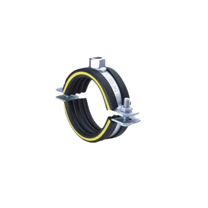 PVC Geluidsdempende bevestingsbeugel M8 M10 met inlage buitenriolering