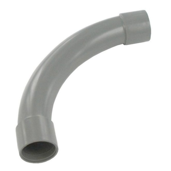 Bocht lichtgrijs RAL 7035