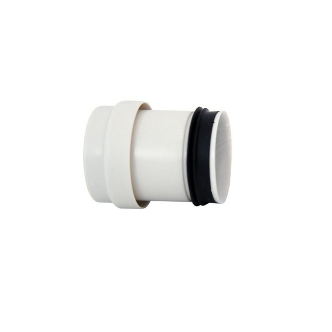 PP reducer 40x32mm nipple and socket greywhite Smartline