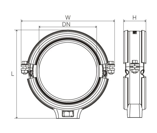 Master3Plus acoustic clamp drawing version 20/11/2024