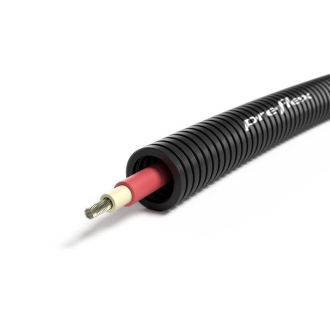 Preflex zwart 16mm 1x Solar 6 rood R100