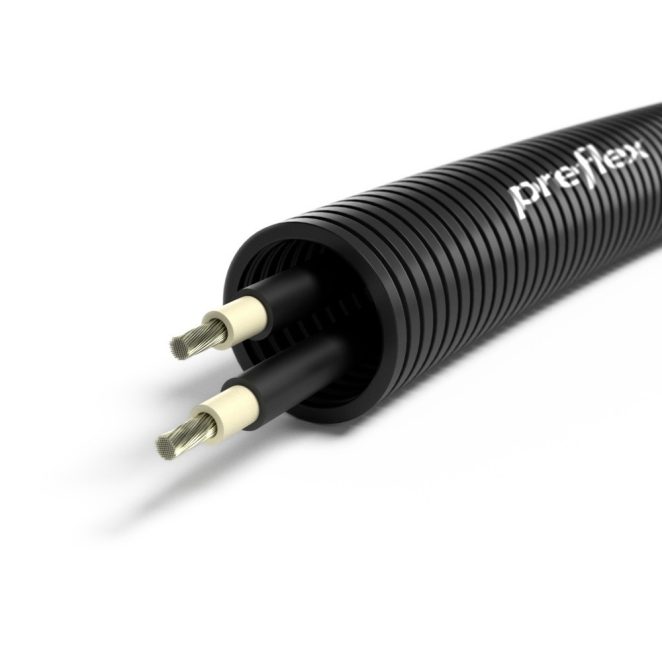 Preflex zwart 20mm 2x Solar 6 zwart R100