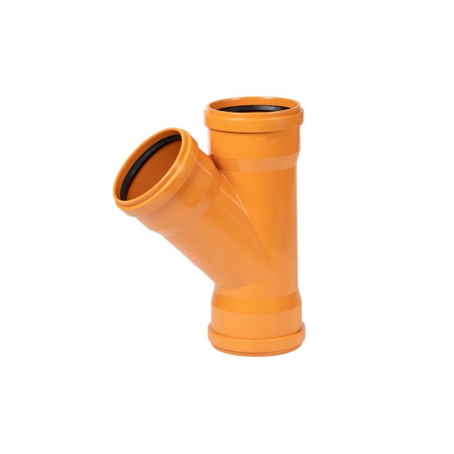 PP Compact roodbruin t-stuk