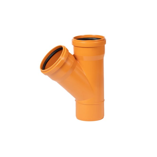 PP Compact roodbruin t-stuk