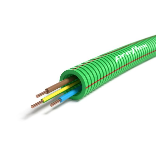 Preflex H07Z1-U 3G2,5 G/G BL BR-Cca