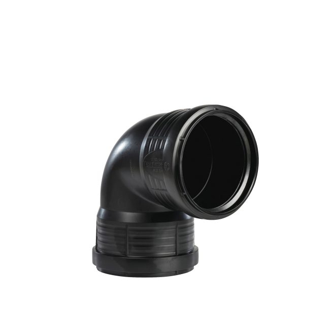 Master3 Plus Bend black with two sockets 87.5