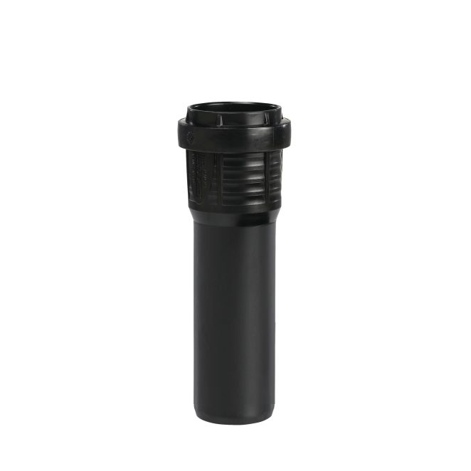 Master3Plus gemofte buis zwart zwart 150mm