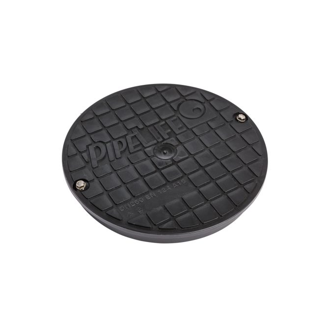PP Manhole cover black 315
